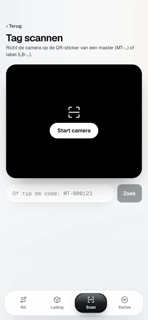 Scan met je telefoon
